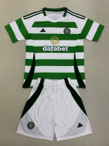 24/25 Celtic Home Kids Soccer Jersey