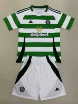24/25 Celtic Home Kids Soccer Jersey