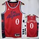 24/25 Clippers WESTBROOK #0 Red Top Quality Hot Pressing NBA Jersey (Trapeze Edition) 飞人版