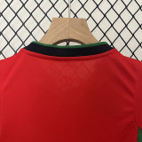 24/25 Portugal Home Kids Soccer Jersey