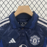 24/25 Man Utd Away Kids Soccer Jersey