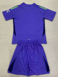 24/25 Man Utd Purple Goalkeeper  Fans Soccer Jersey(成人）