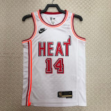 22/23 Heat HERRO #14 White Top Quality Hot Pressing NBA Jersey (Retro Logo)