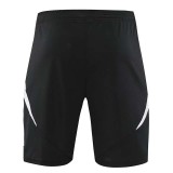 24/25 Man Utd Black Training Shorts Pants (白边）