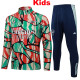 24/25 ARS Red Green Inkjet Kids Half Pull Tracksuit # E970 (童装、半拉链)