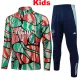 24/25 ARS Red Green Inkjet Kids Half Pull Tracksuit # E970 (童装、半拉链)
