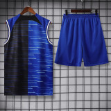 24/25 INT blue-black Tank top and shorts suit