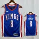 24/25  KINGS LAVINT # 8 Blue City Edition  Top Quality Hot Pressing  Retro NBA Jersey