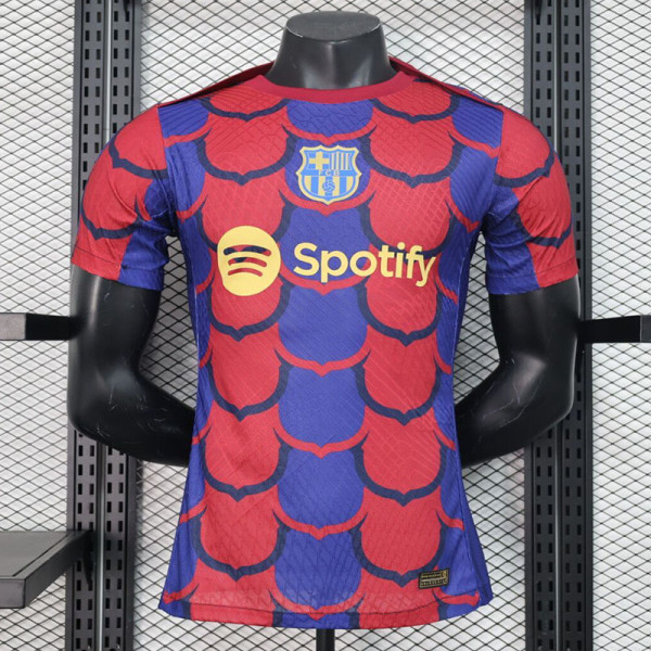 2024 BAR Royal Red Blue Special Edition Player Version Soccer Jersey