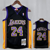 09/10 LAKERS KOBE#24 Black Bryant's Night Top Quality Hot Pressing NBA Jersey