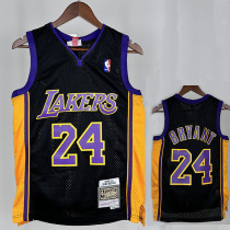 09/10 LAKERS KOBE#24 Black Bryant's Night Top Quality Hot Pressing NBA Jersey