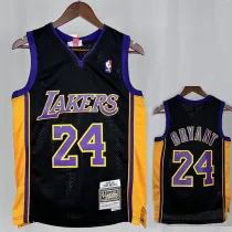 09/10 LAKERS KOBE#24 Black Bryant's Night Top Quality Hot Pressing NBA Jersey