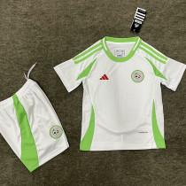 24/25  Algeria Home Kids Soccer Jersey