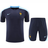24/25 France Royal BlueTraining Short Suit