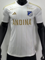 24/25 Millonarios FC Away Player Version Soccer Jersey 百万富翁