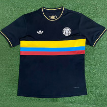 24/25 Colombia Black Anniversary Edition Fans Soccer Jersey