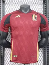2024 Belgium Home Player Version Soccer Jersey