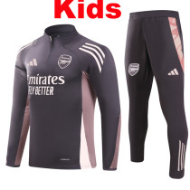 24/25 ARS Purple Kids Half Pull Tracksuit (童装、半拉链)
