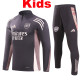 24/25 ARS Purple Kids Half Pull Tracksuit (童装、半拉链)