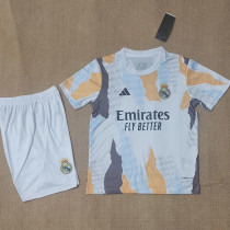 24/25 RMA  Pre Match Kids Training Shirts