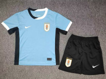 24/25 Uruguay Home  Kids Soccer Jersey