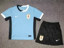 24/25 Uruguay Home  Kids Soccer Jersey