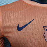 24/25 BAR Orange Special Edition Player Version Soccer Jersey(大胸花）