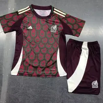 24/25 Mexico Home Kids Soccer Jersey