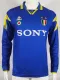 1995/1996 JUV Away Blue Retro Long Sleeve Soccer Jersey (长袖)