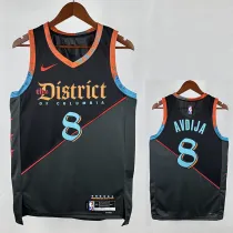 23/24 Wizards AFRIA # 8(City Edition) Top Quality Hot Pressing NBA Jersey城市版