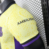 24/25 BAR Yellow Special Edition  Player Version Soccer Jersey(大胸花）