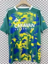 24/25 Zaragoza Green Limited Edition Fans Soccer Jersey