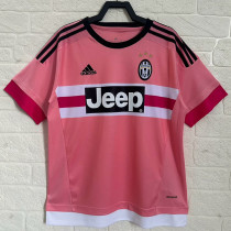 2015/2016 JUV Away Retro pink Soccer Jersey