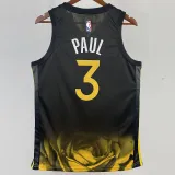 22/23 WARRIORS PAUL #3 Black City Edition Top Quality Hot Pressing NBA Jersey