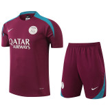 24/25  PSG  Maroon Training Short Suit