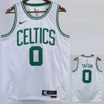 22/23 CELTICS TATUM #0 White Top Quality Hot Pressing NBA Jersey