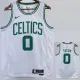 22/23 CELTICS TATUM #0 White Top Quality Hot Pressing NBA Jersey