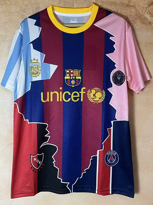 25/26 BAR Messi Commemorative Edition Soccer Jersey(左肩迈阿密）