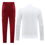 24/25 Roma White Tracksuit#03