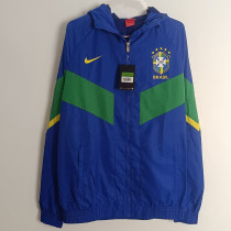 2025 Brazil Blue  Windbreaker