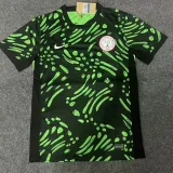 24/25 Nigeria Green Black Fans Soccer Jersey