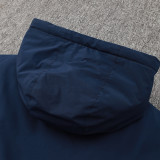 24/25  Napoli Royal Blue Hooded Cotton Coat G238
