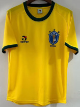 1982 Brazil Home Retro Soccer Jersey
