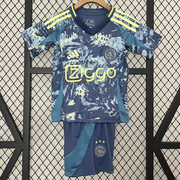 24/25 Ajax Away Kids Soccer Jersey