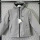 24/25 A801 NK White Thickened Assault  Hooded Windbreaker (加厚冲锋衣）