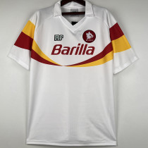 1990/1991 Roma Away Retro Soccer Jersey