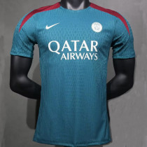 24/25 PSG Green Player Version Training Shirts