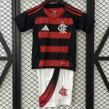 25/26 Flamengo Home Kids  Soccer Jersey