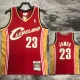 2003/2004 Cleveland Cavaliers JAMES #23 Red Retro Top Quality Hot Pressing NBA Jersey