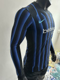 25/26  INT Blue Special Edition Long Sleeve Player Version Soccer Jersey
